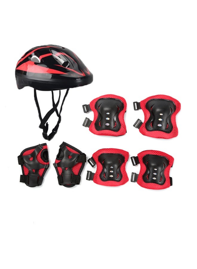 Bukela Children’s Helmets, Knee Pads, Elbow Pads, Wrist Guards And Other Sports Protective Gear; Adjustable Scooters, Skateboards, Roller Skates And Cycling Safety Kits; Suitable For Boys And Girls Aged 4–12 - Image 1